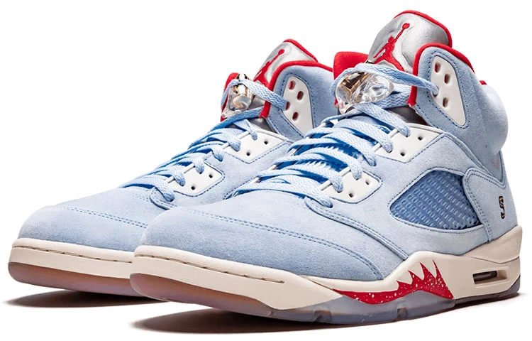 Air Jordan 5 Retro x Trophy Room 'Ice Blue' - Image 2