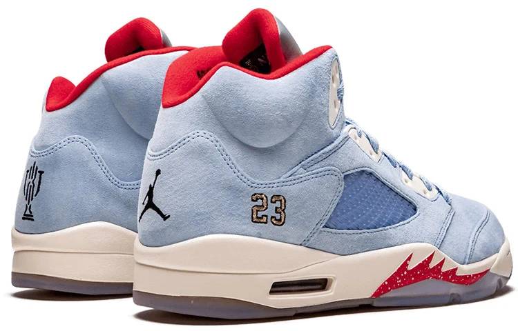 Air Jordan 5 Retro x Trophy Room 'Ice Blue' - Image 3
