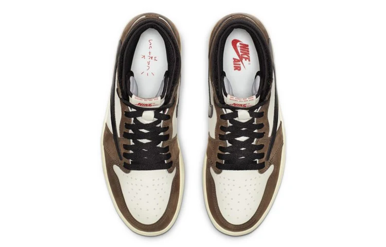 Air Jordan 1 Retro High OG x Travis Scott 'Mocha' - Image 3