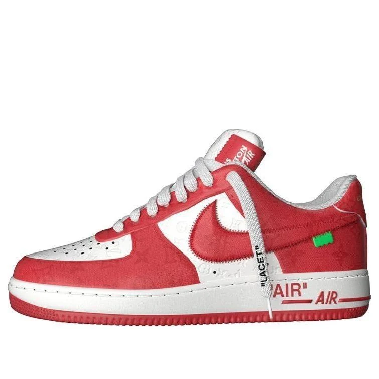 Nike x LOUIS VUITTON LV Air Force 1 Low 'Red White'